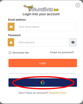 Google Registration Image